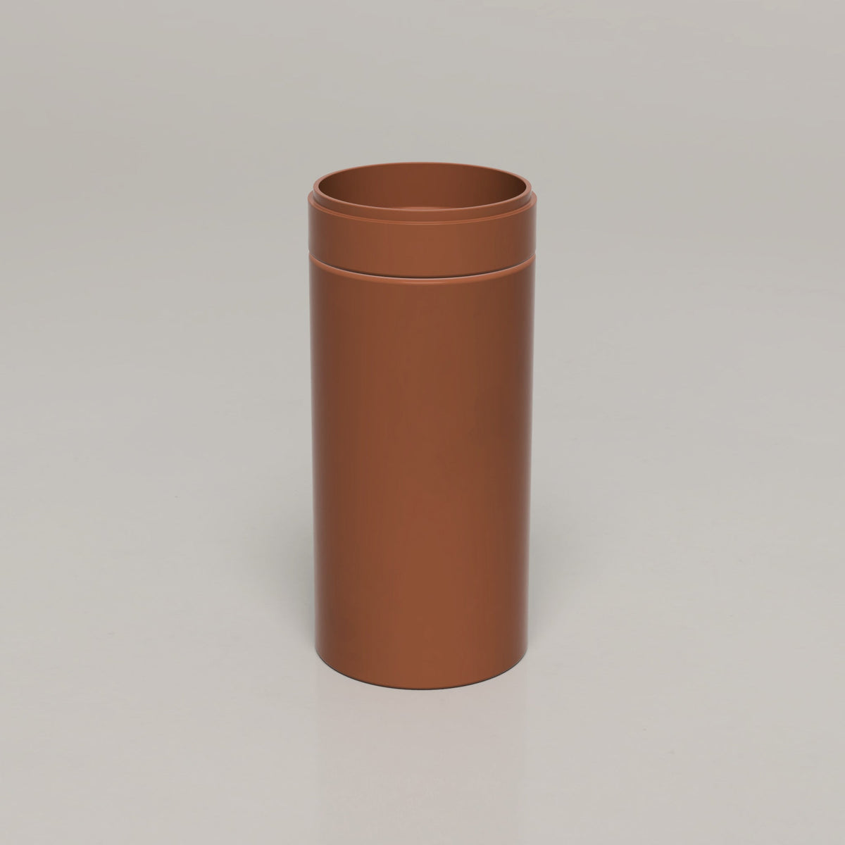 Nood Co Cylinder Stepp Circle Concrete Basin in Rust | Nood Co