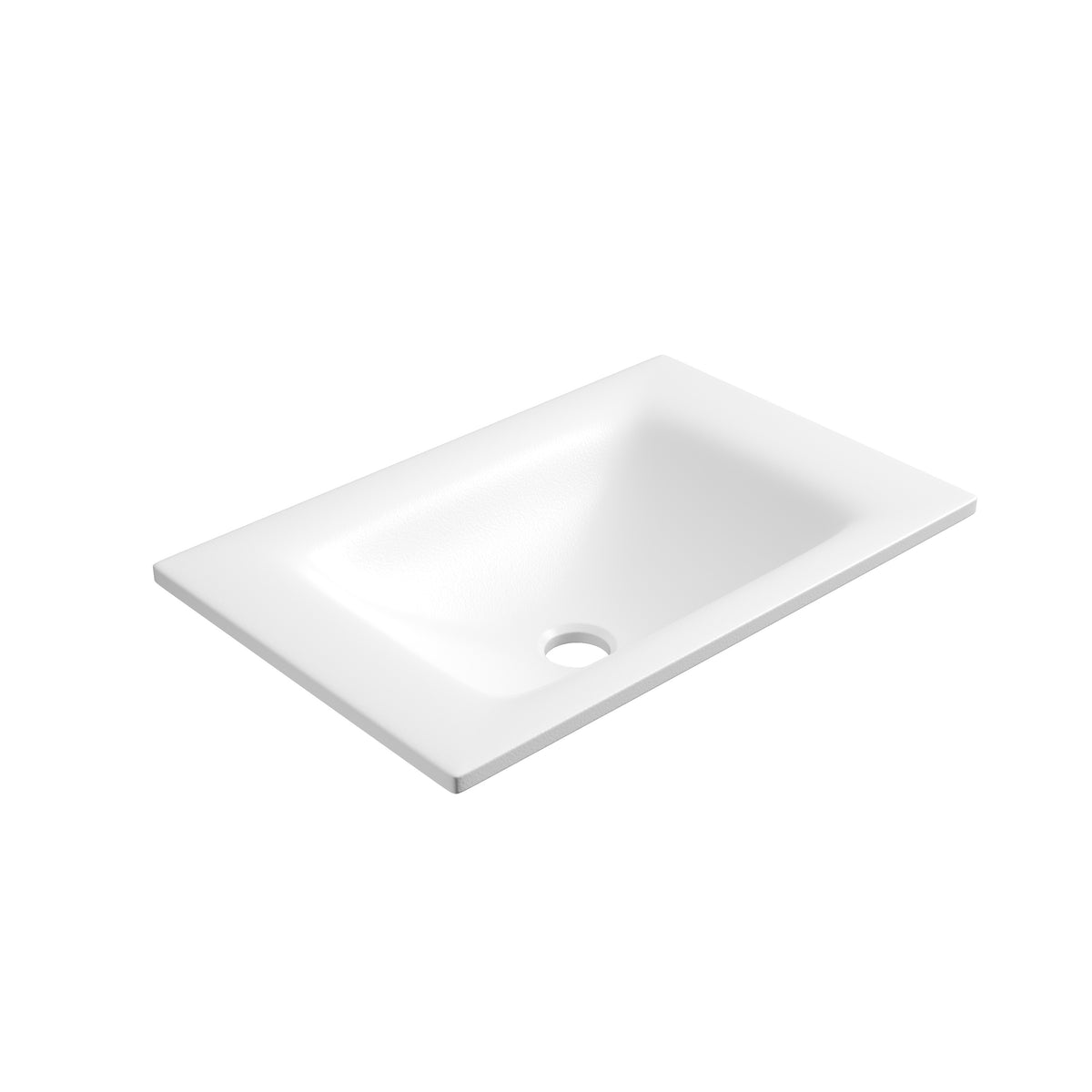 Aulic Mini Ravia Fluted Floor Standing Vanity 450mm - Matte White | Aulic