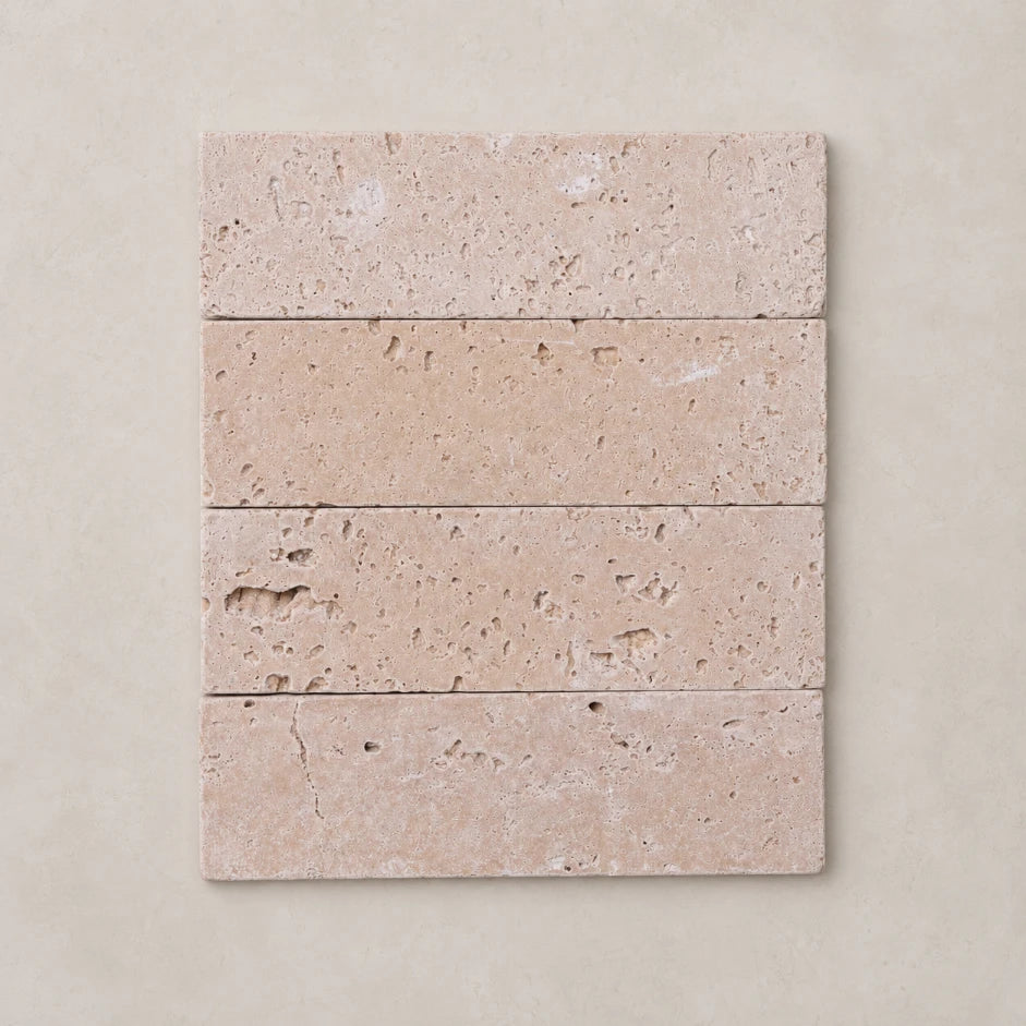 Travertine Subway Tile | Tumbled & Honed Natural Stone
