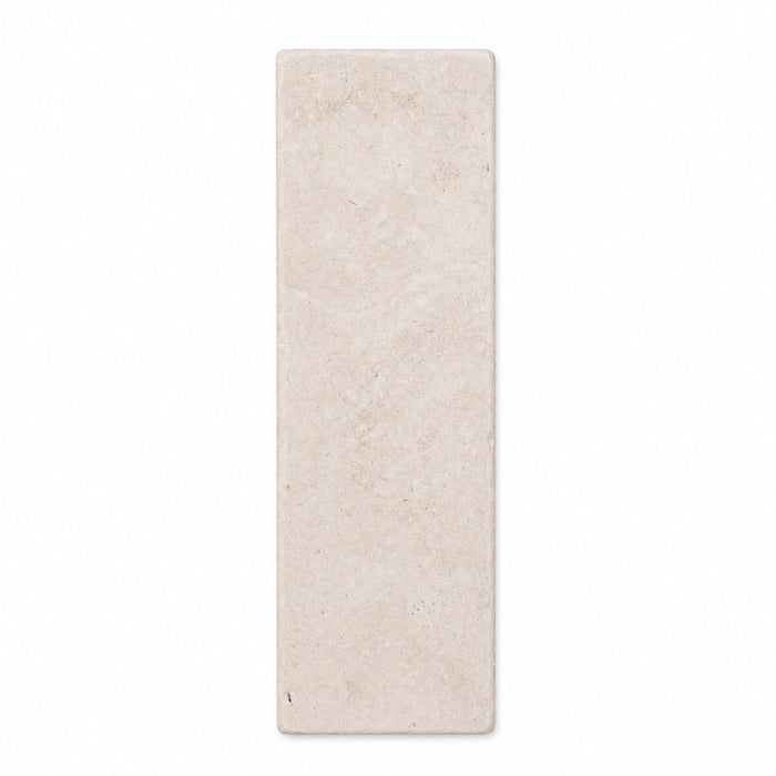 Subway Utica Tumbled Marble Tile 45x150 in Beige