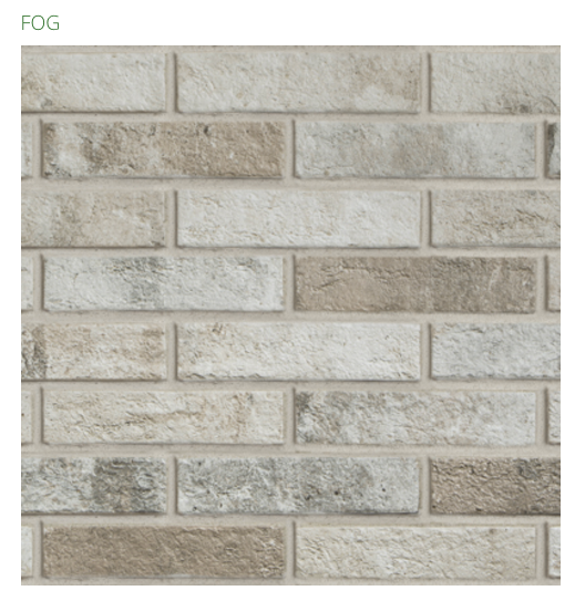 London Brick 60x250mm Floor & Wall Tile in Sunset, Multi, Fog, Beige & Charcoal, Rustic Natural finish