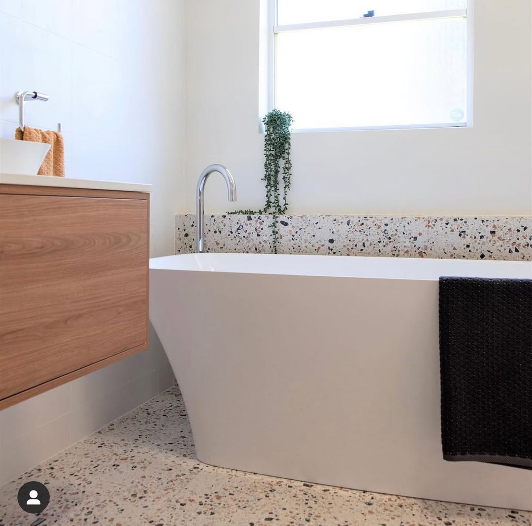 Venice Villa Ivory Terrazzo Look Tiles