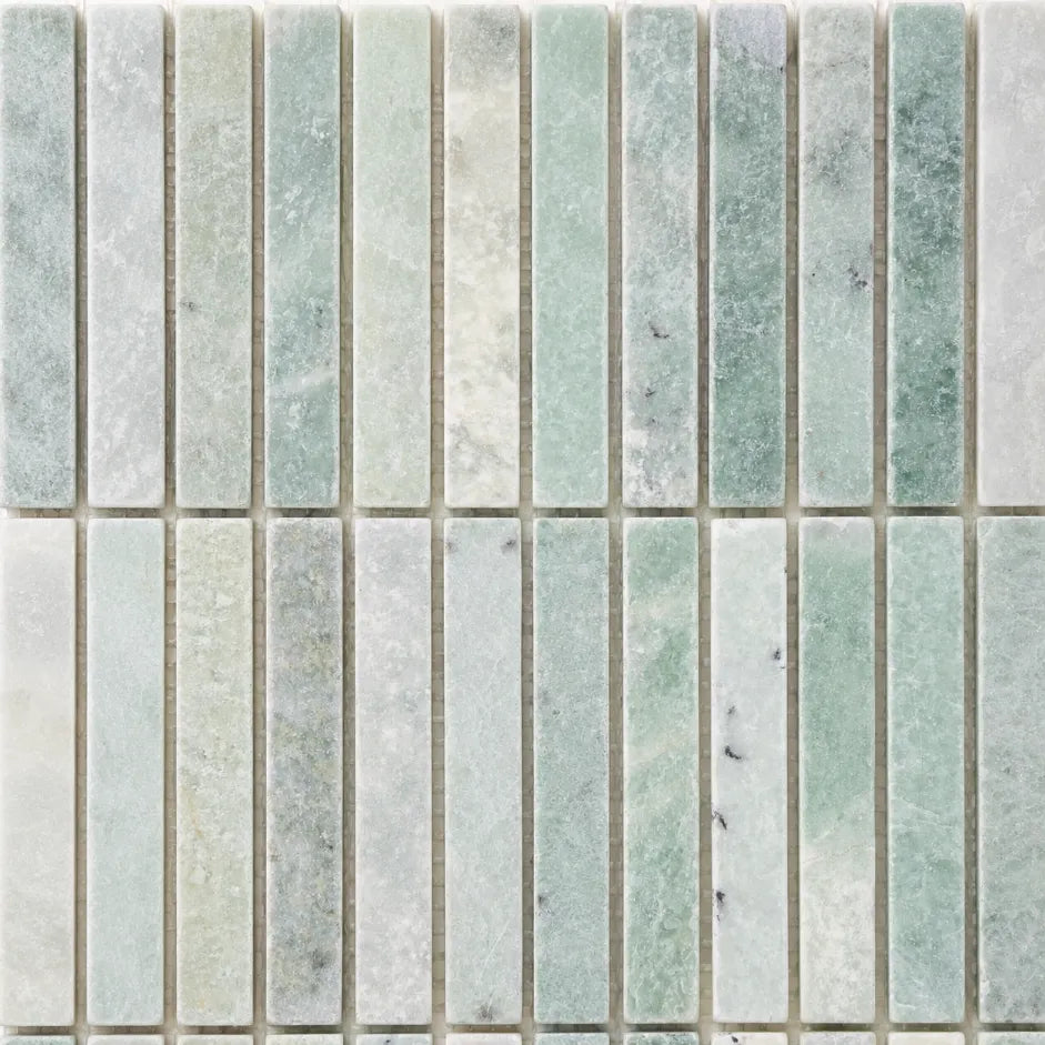 Stack Mint Tumbled Marble Mosaic