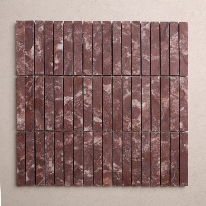 Stack Regal Purple Marble Mosaic 305x298 mm