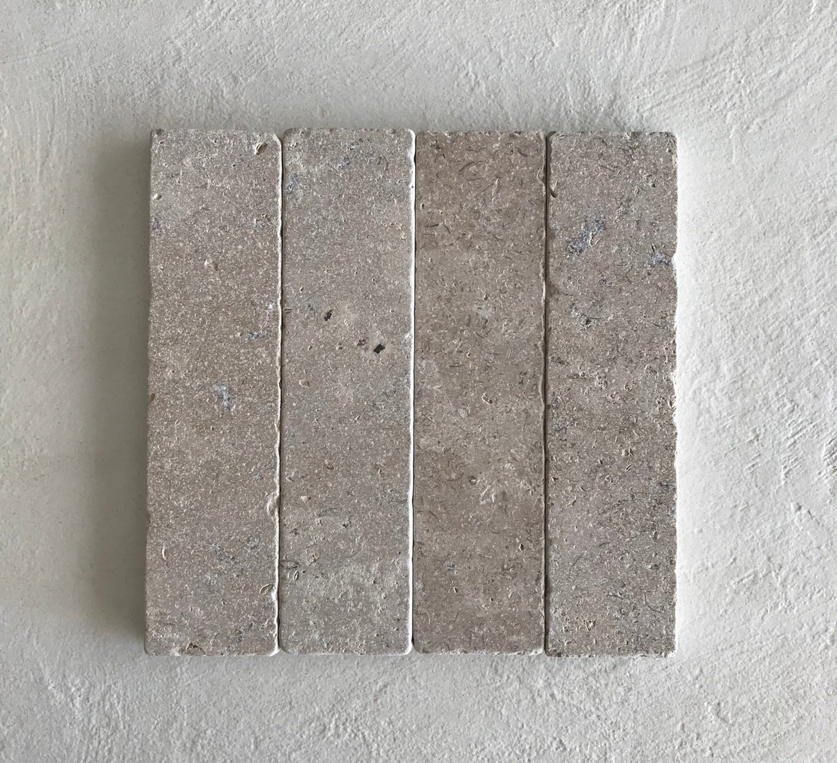 Stone Fingers Tumbled Subway Tile 50x200mm in Sirocco