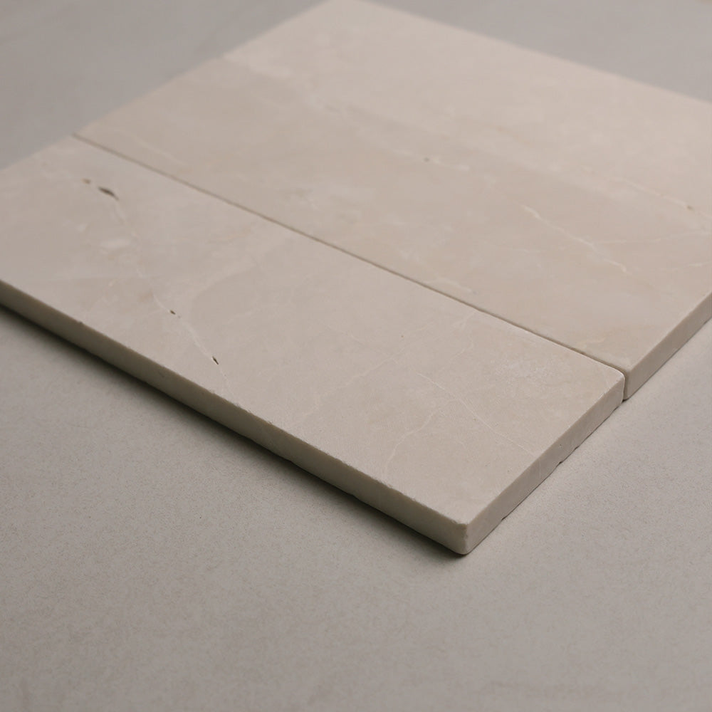 Botticino Subway Marble Tile | Tumbled Natural Stone