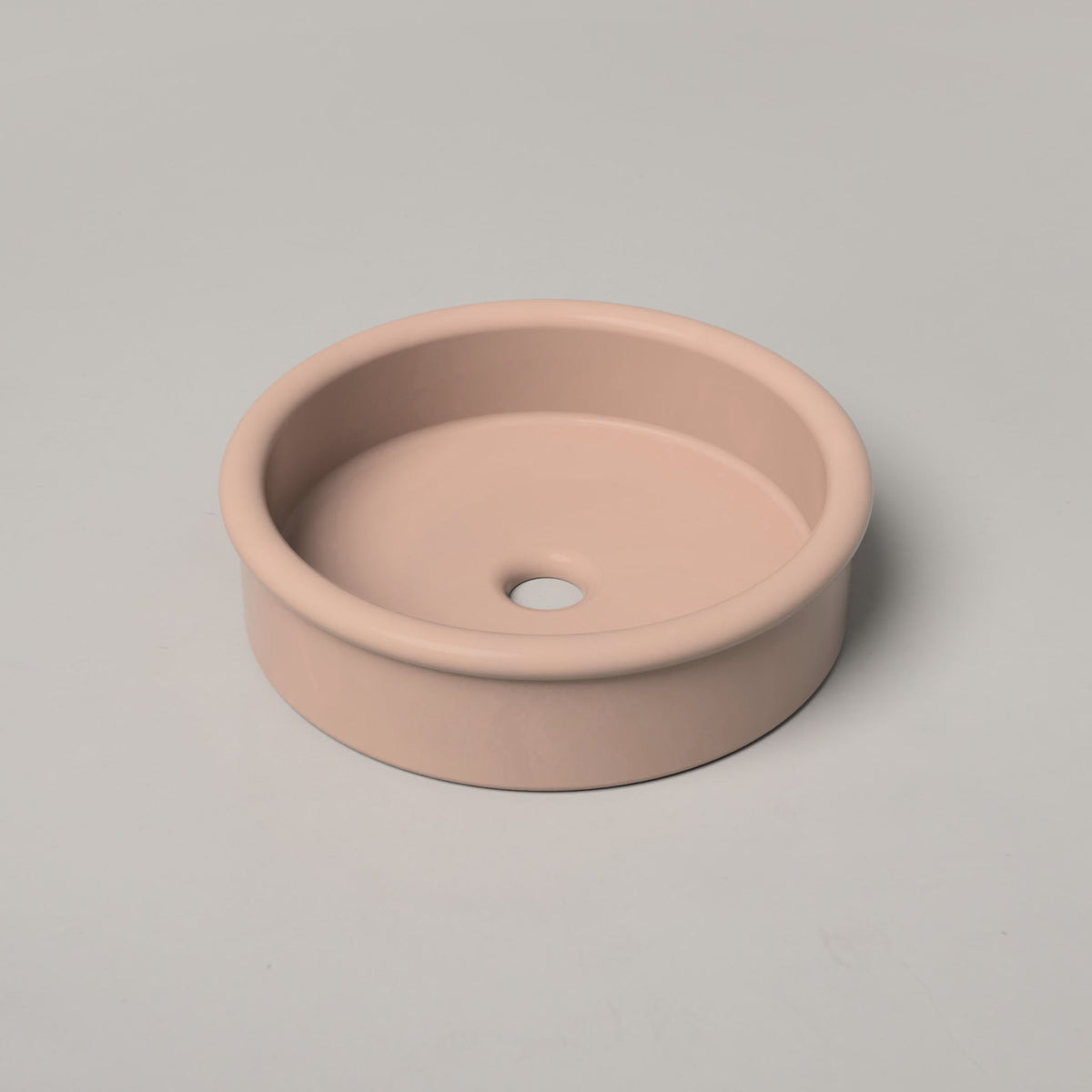 Nood Co Tubb Concrete Basin in Blush Pink | Nood Co
