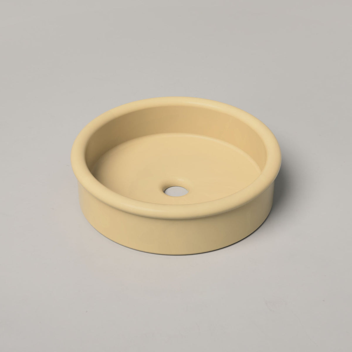 Nood Co Tubb Concrete Basin in Custard | Nood Co