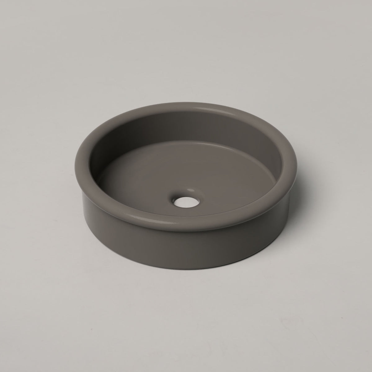 Nood Co Tubb Concrete Basin in Mid Tone Grey | Nood Co