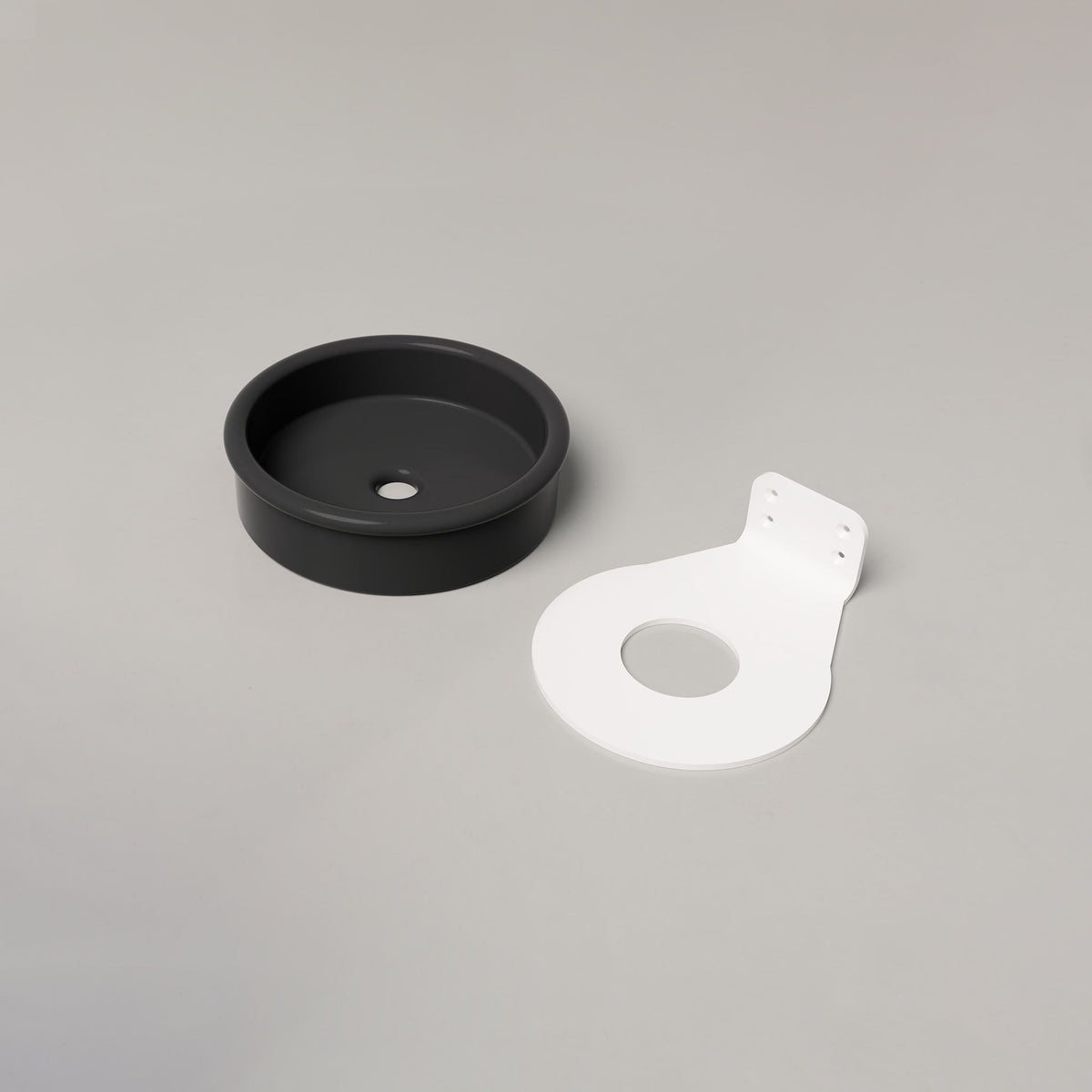 Nood Co Tubb Concrete Basin in Charcoal | Nood Co