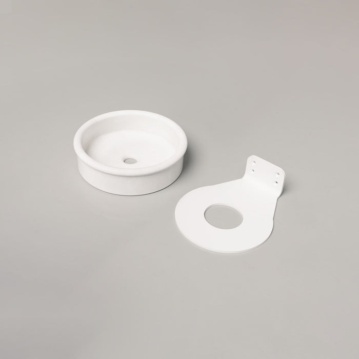 Nood Co Tubb Concrete Basin in Ivory | Nood Co #Colour_Ivory
