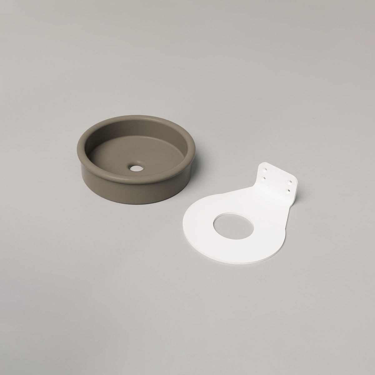 Nood Co Tubb Concrete Basin in Olive | Nood Co
