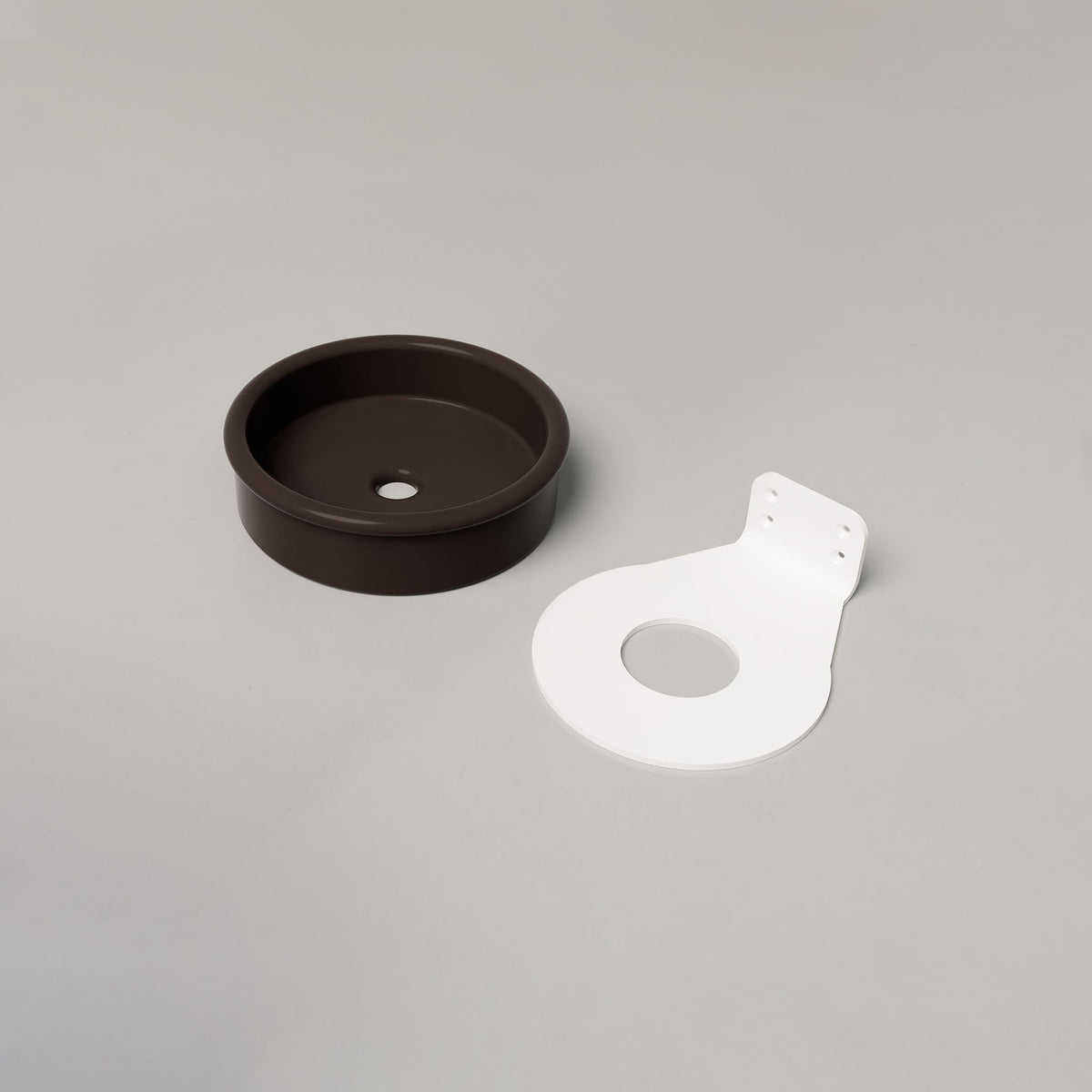 Nood Co Tubb Concrete Basin in Slate | Nood Co