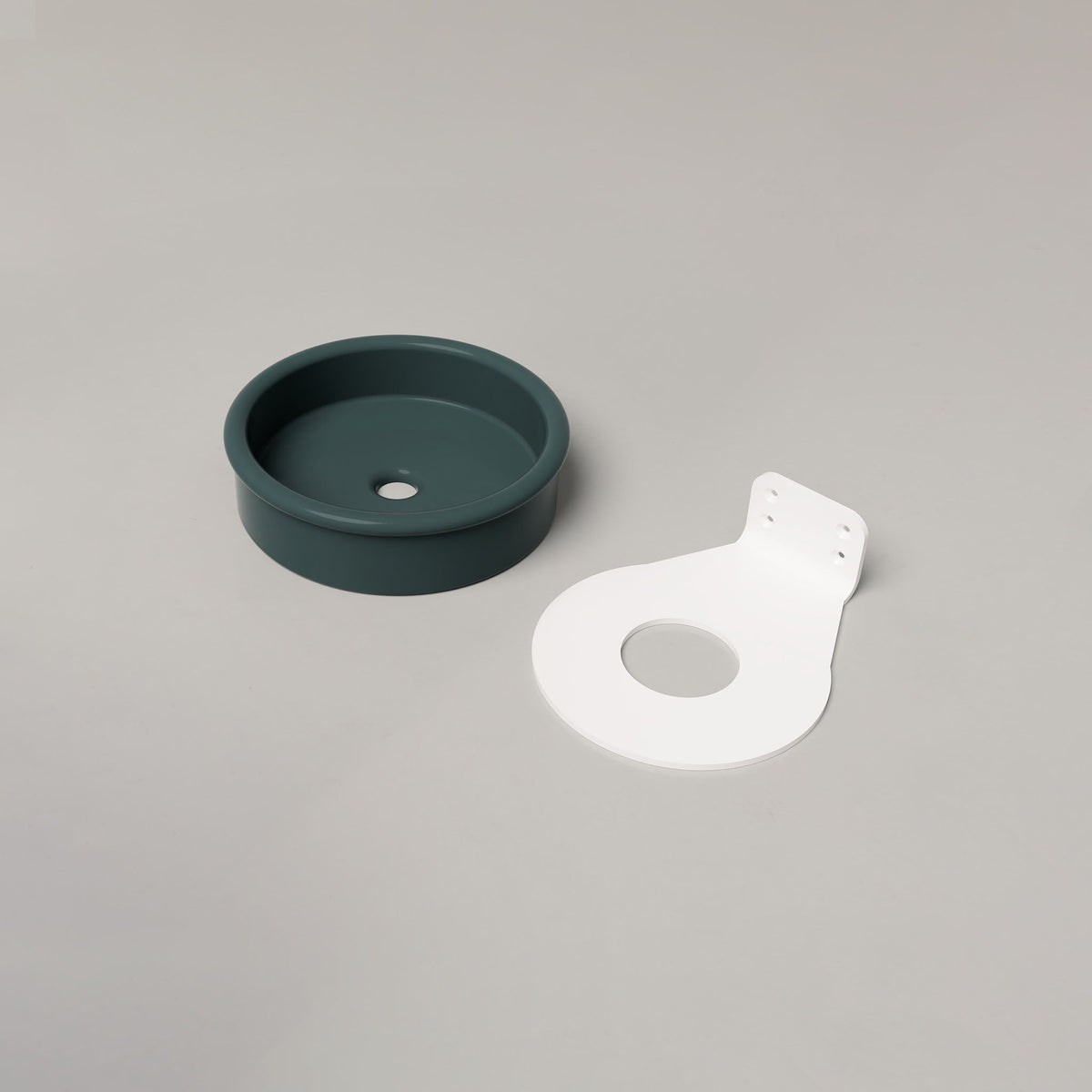 Nood Co Tubb Concrete Basin in Teal | Nood Co
