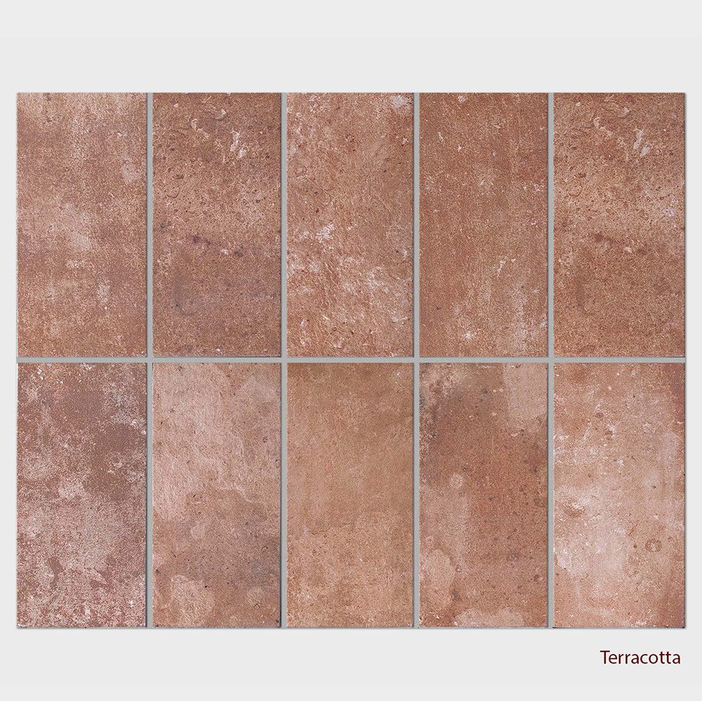 Chianti Brick Look Porcelain Tile 125 x 250 mm