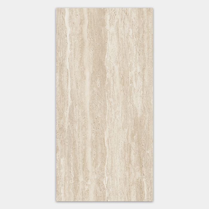 Tivoli Travertine Look Porcelain Tile | Italian Vein Cut Floor & Wall Tile