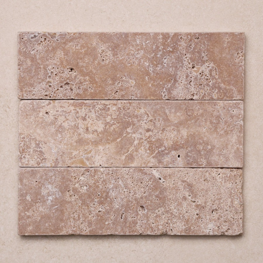 Travertine Subway Tile | Tumbled & Honed Natural Stone
