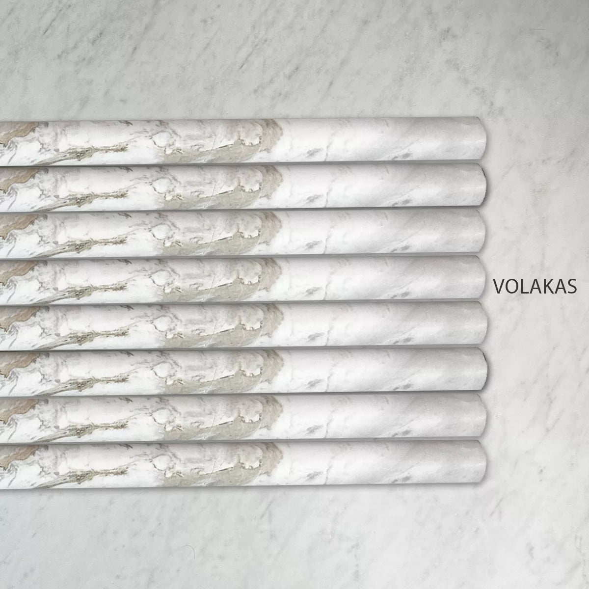 Convex Natural Stone Flutes