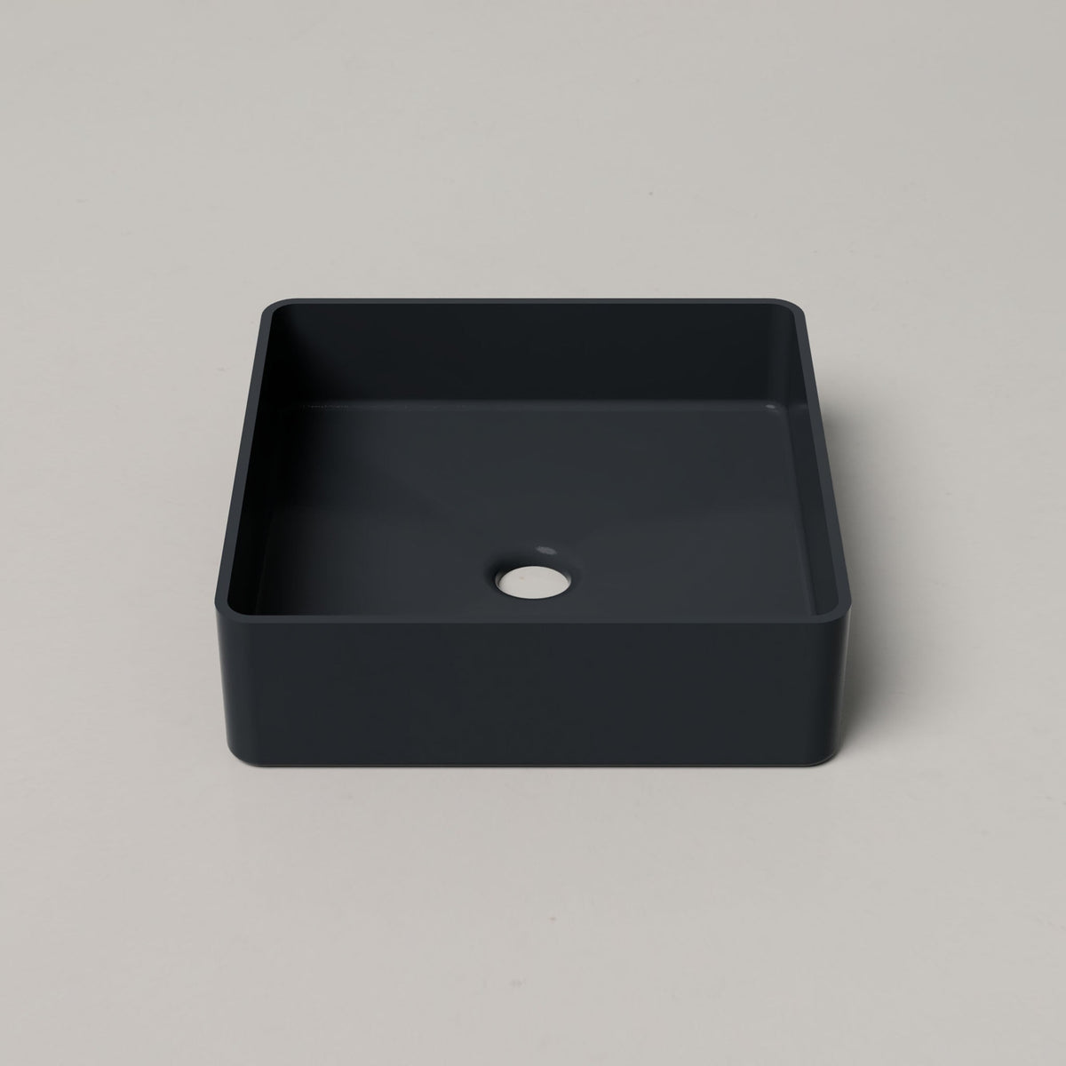 Nood Co Vesl Square Concrete Basin in Storm | Nood Co