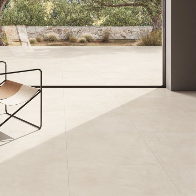 Venice Series Porcelain Floor and Wall Tile in Crema