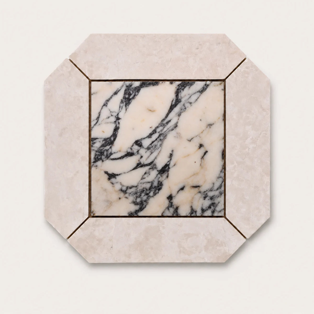 Tuscan Picket Marble Mosaic Set | Small in Viola, Honed finish