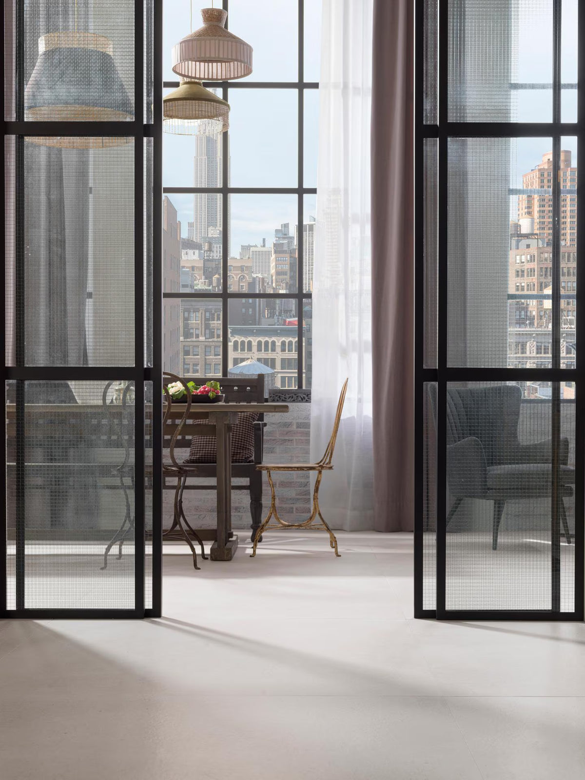 Bottega Series Spanish Floor and Wall Tile in White, Matt & 3D / Texture finish
