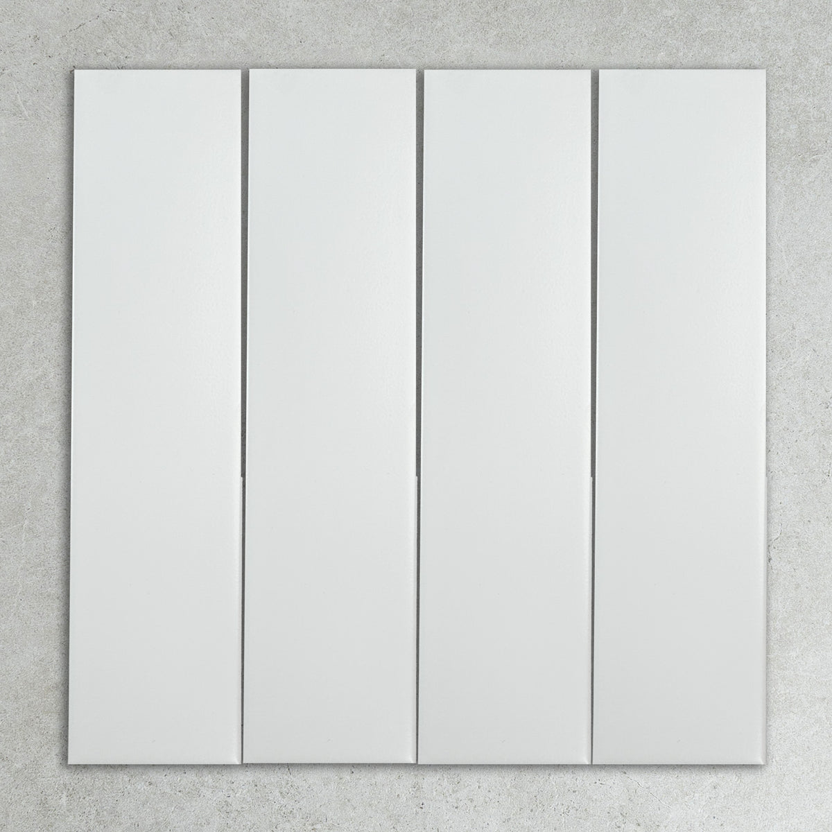 Polo Series Ceramic Tile in White, Matt finish