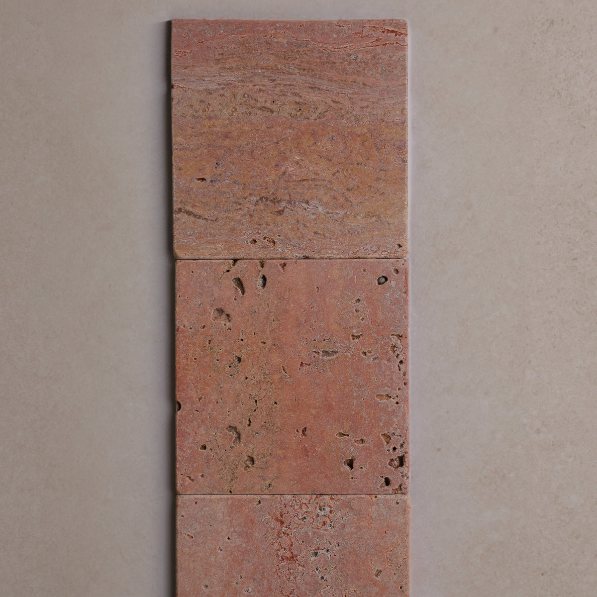 Travertine Square Tile & Mosaic | Tumbled Natural Stone