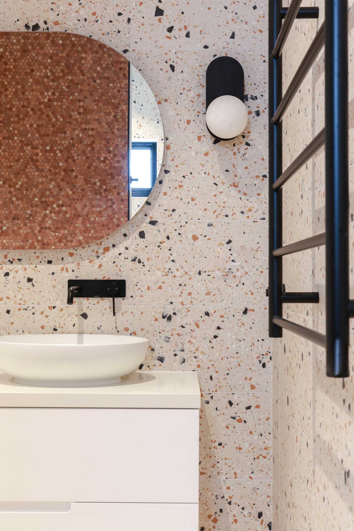 Venice Villa Ivory Terrazzo Look Tiles