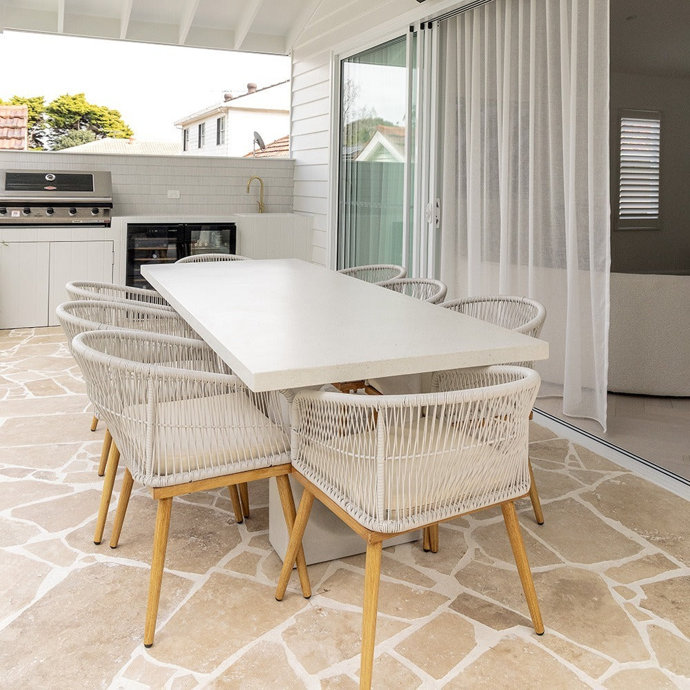 Classic Ivory Crazy Pave Natural Stone