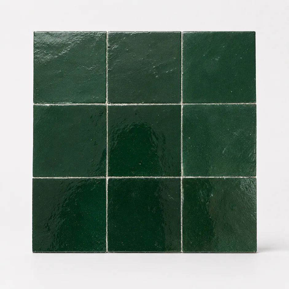 Zellige Handmade Glazed Tile | Square, Mini & Bejmat