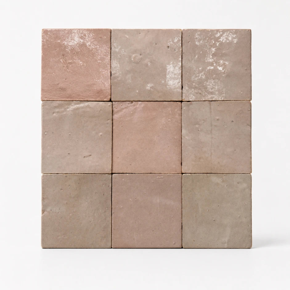 Zellige Handmade Glazed Tile | Square, Mini & Bejmat