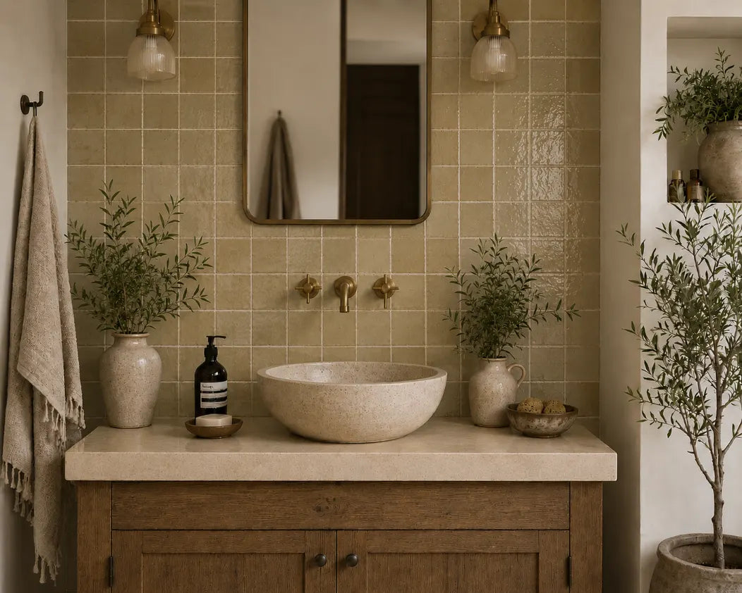 Zellige Handmade Glazed Tile | Square, Mini & Bejmat