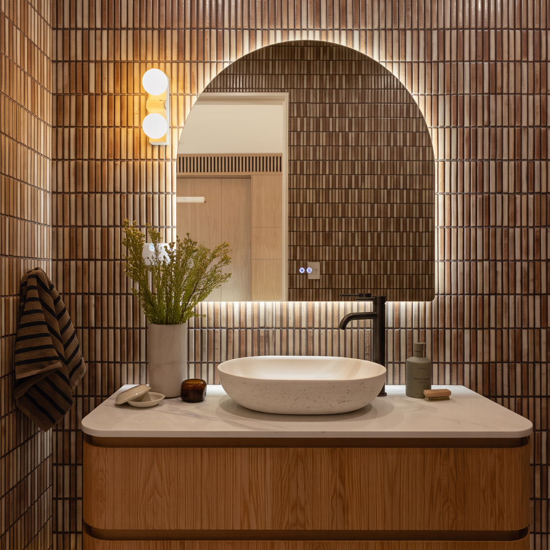 Beige Clay Matt Kit Kat Mosaic Tile