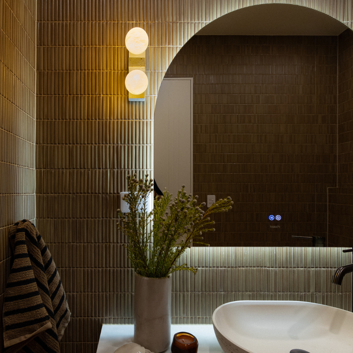 Brown Clay Matt Kit Kat Mosaic Tile