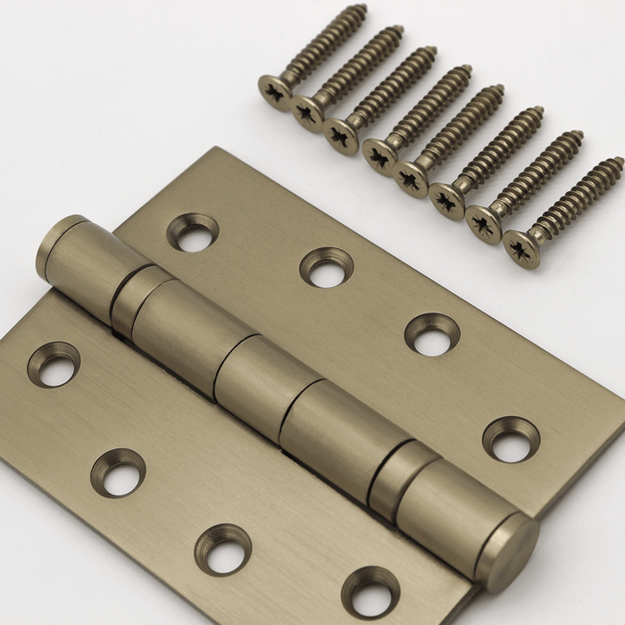 Door Hinge in Brushed Gold | Zephra #Finish_Brushed Gold
