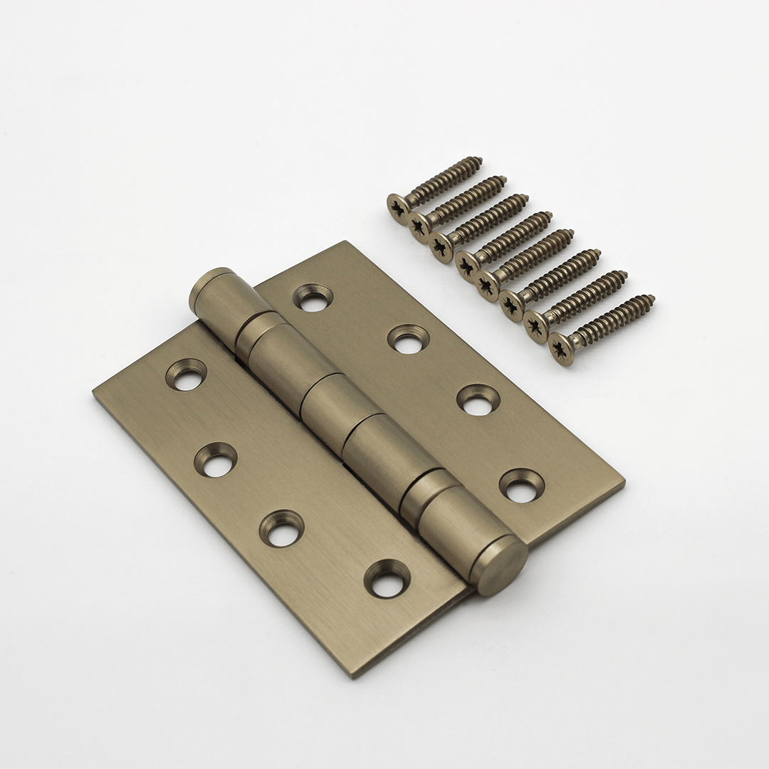 Door Hinge in Brushed Gold | Zephra