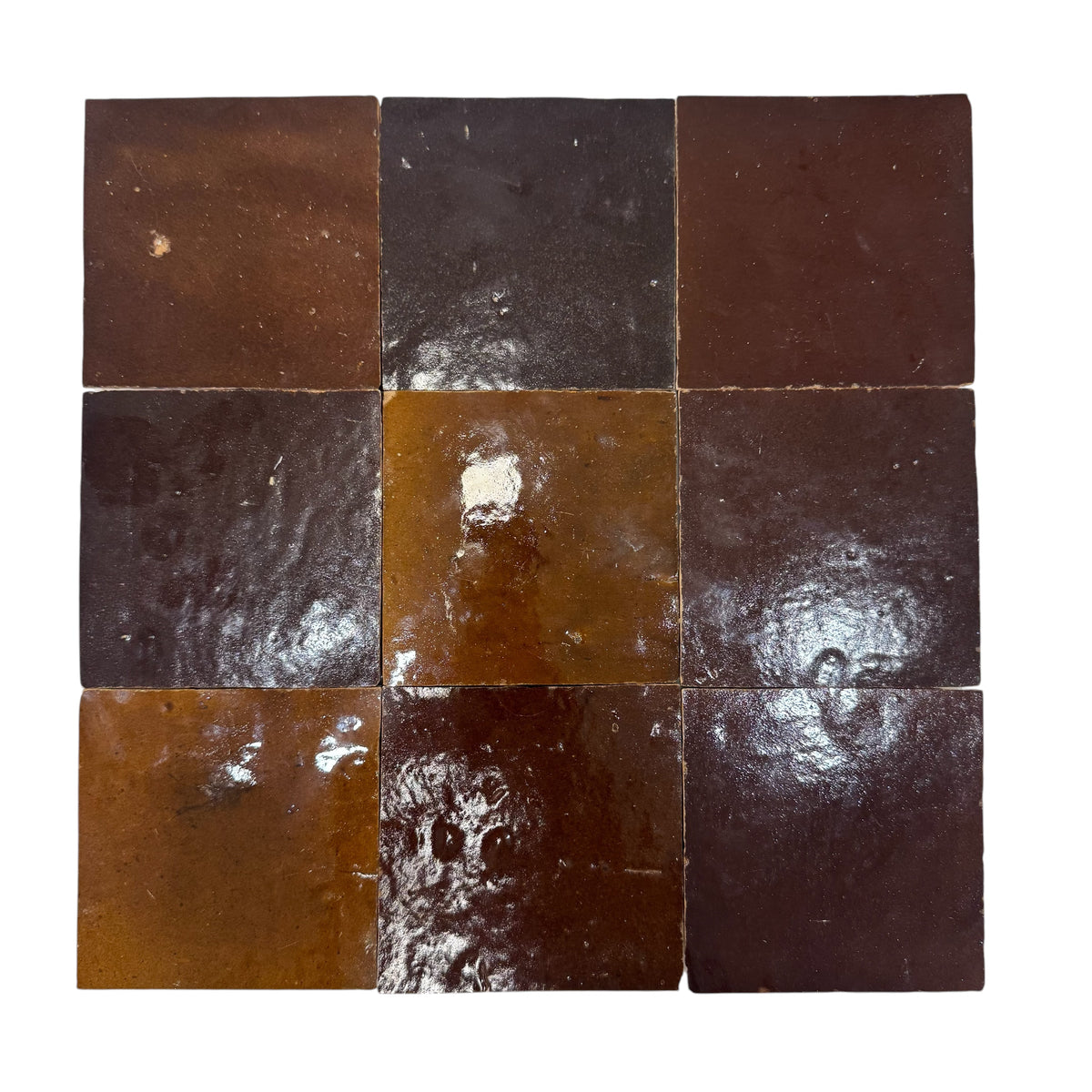 Zellige Handmade Glazed Tile | Square, Mini & Bejmat