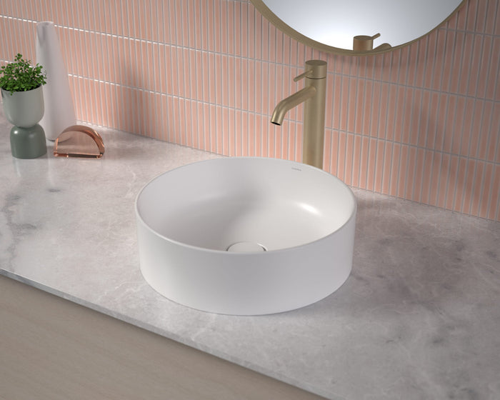 Liano II Tower Mixer in Brushed Brass | Caroma #Colour_Brushed Brass