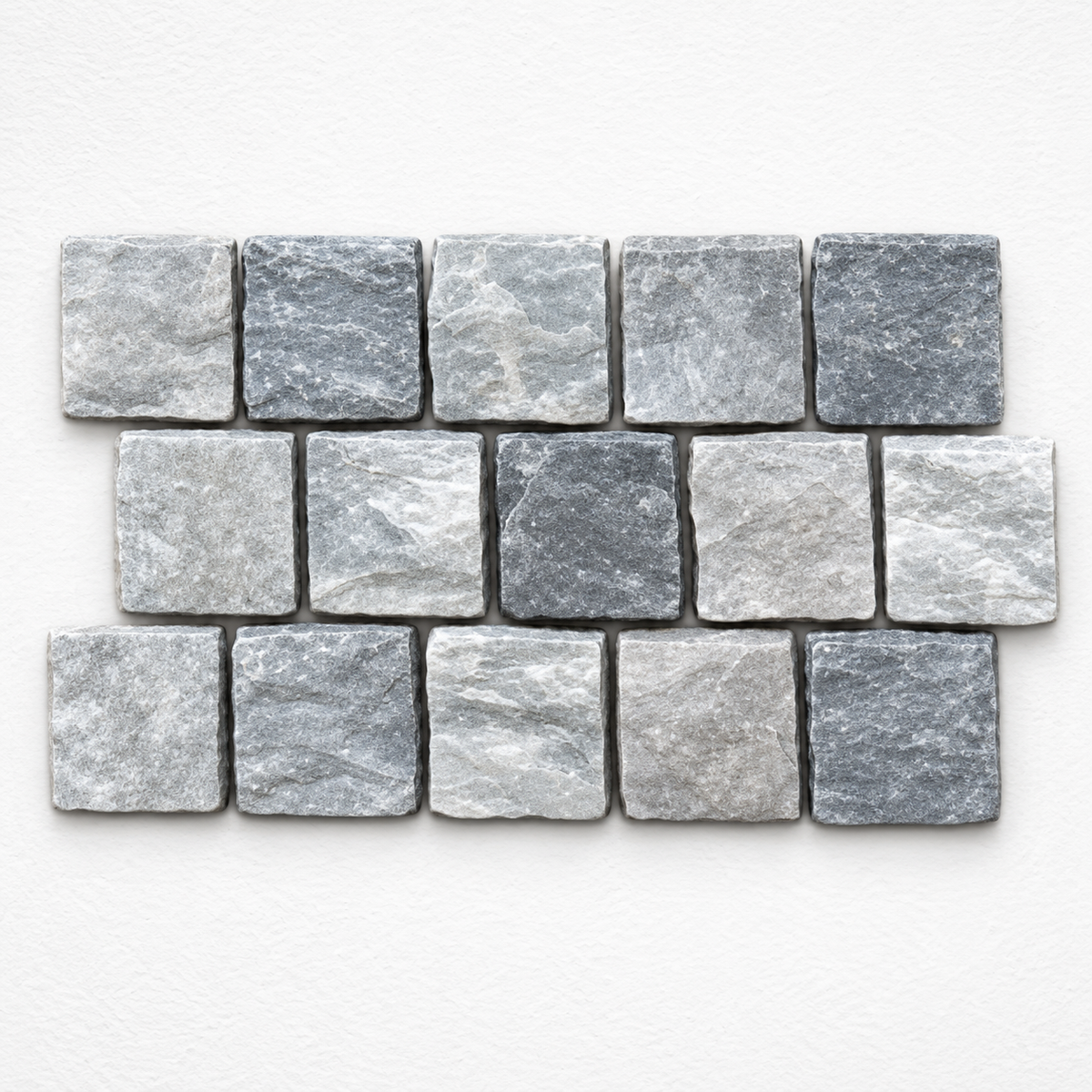 Luna Cobblestone Sheeted 300x300 mm