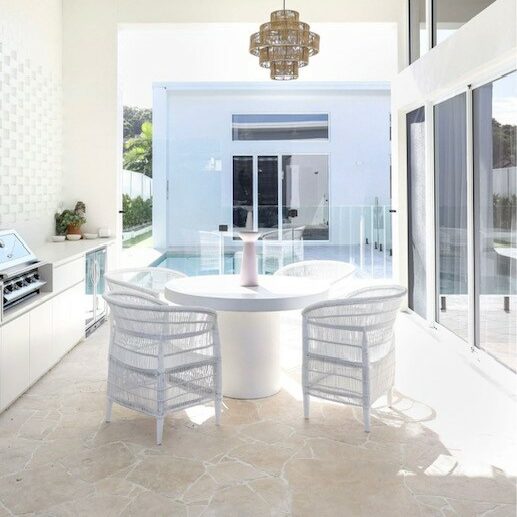 Classic Ivory Crazy Pave Natural Stone