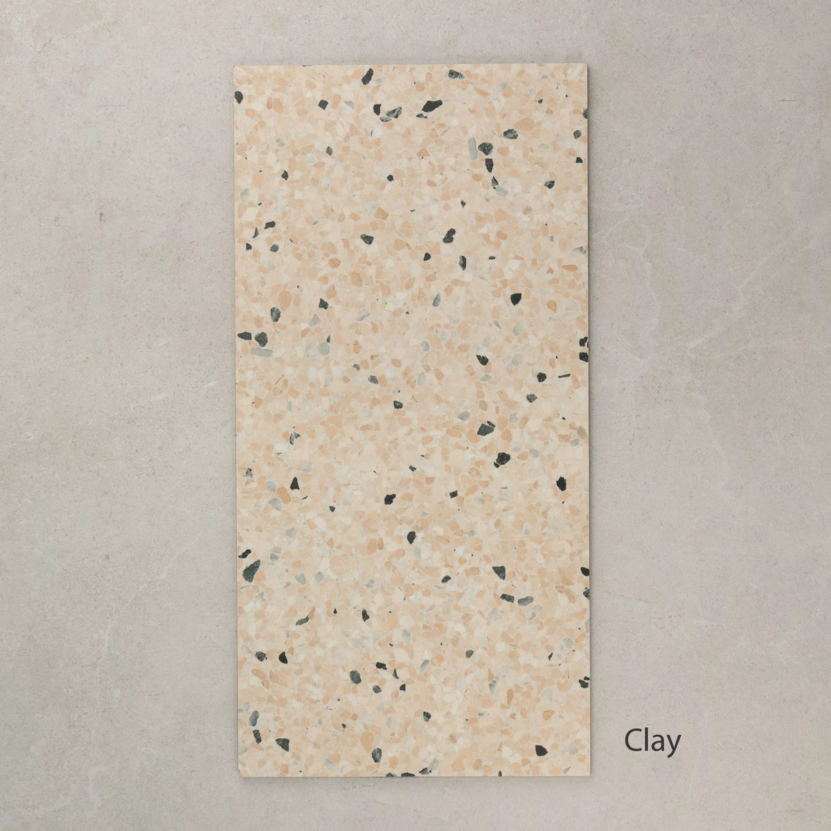 Bondi Terrazzo Look Floor & Wall Tiles in Clay, Matt finish