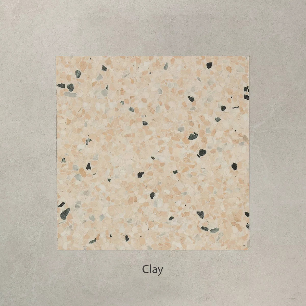 Bondi Terrazzo Look Floor & Wall Tiles in Clay, Matt finish