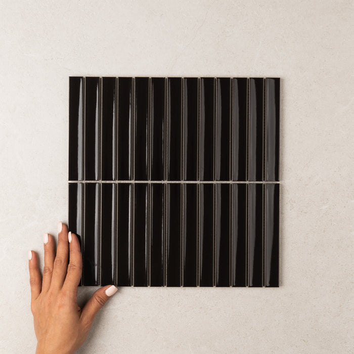 Concave Kit Kat Stack Black Mosaic – Gloss & Matt finish