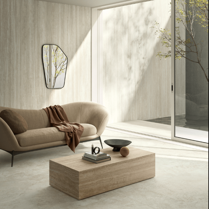Iconica Contro Italian Crosscut Porcelain Floor and Wall