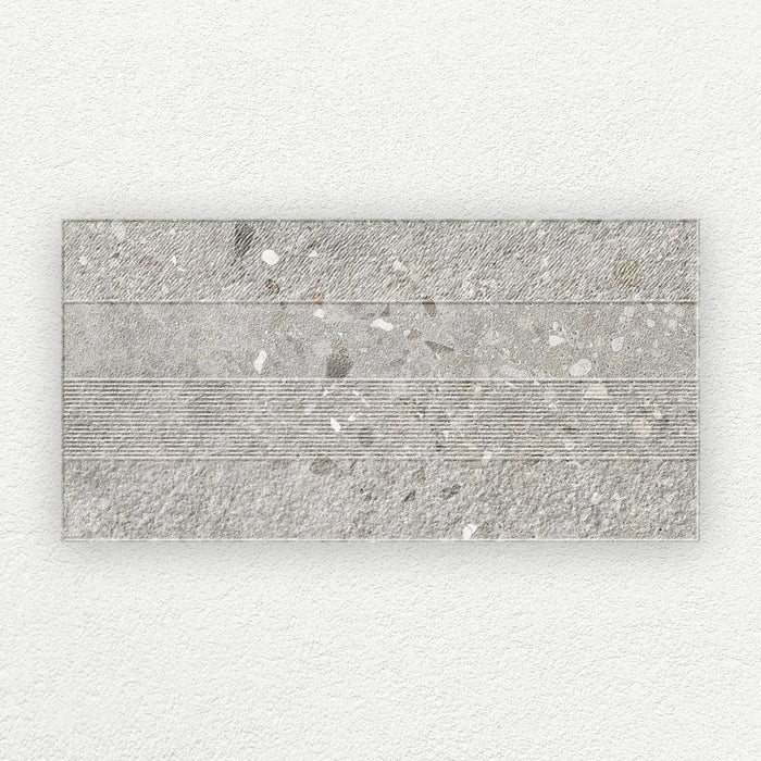 Dawn Silver decor porcelain tile #Colour_Silver