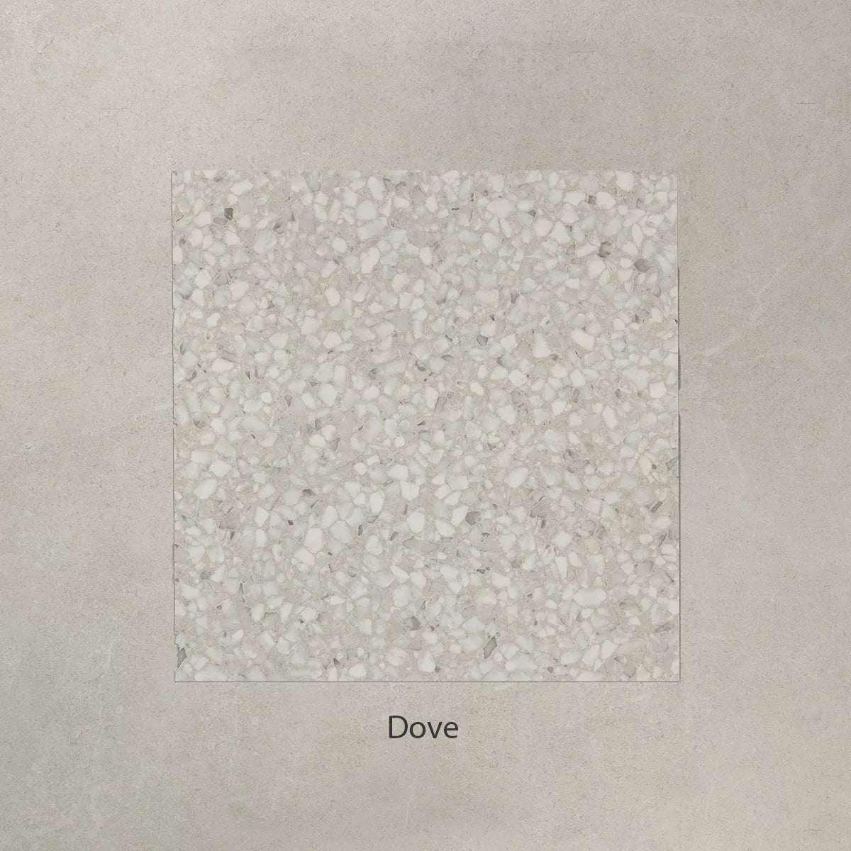 Bondi Terrazzo Look Floor & Wall Tiles in Dove, Matt finish