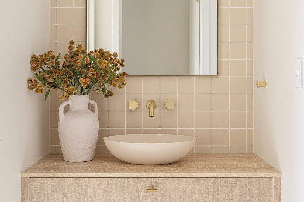 ABI Interiors tapware in the Alhambra project bathroom