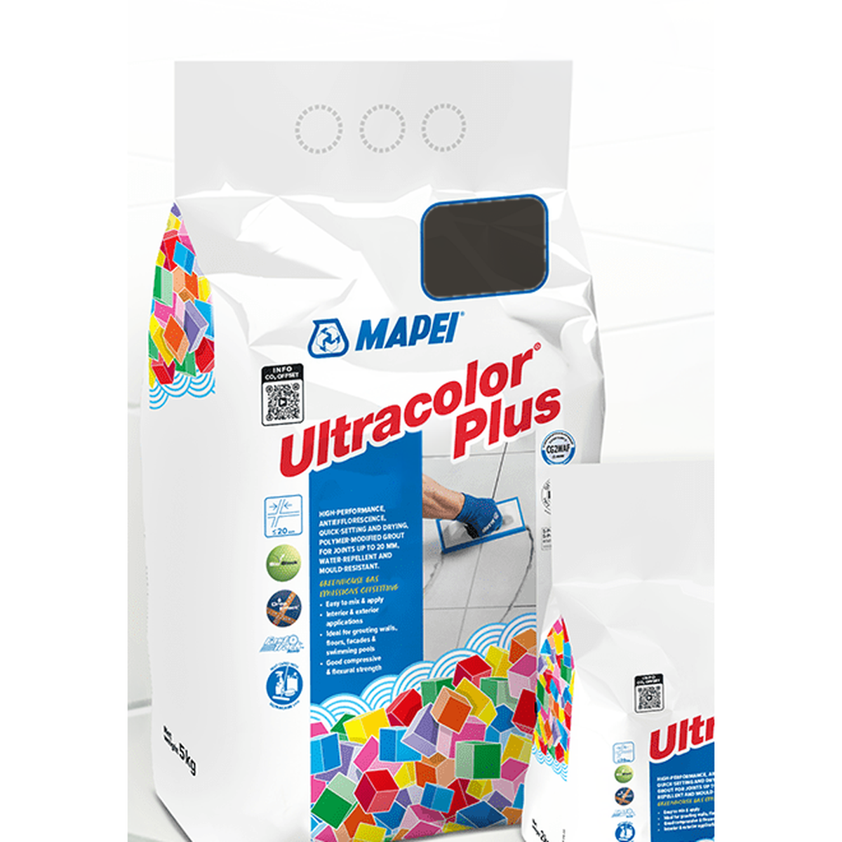 120 Black - Mapei Ultracolor Plus Grout 5kg