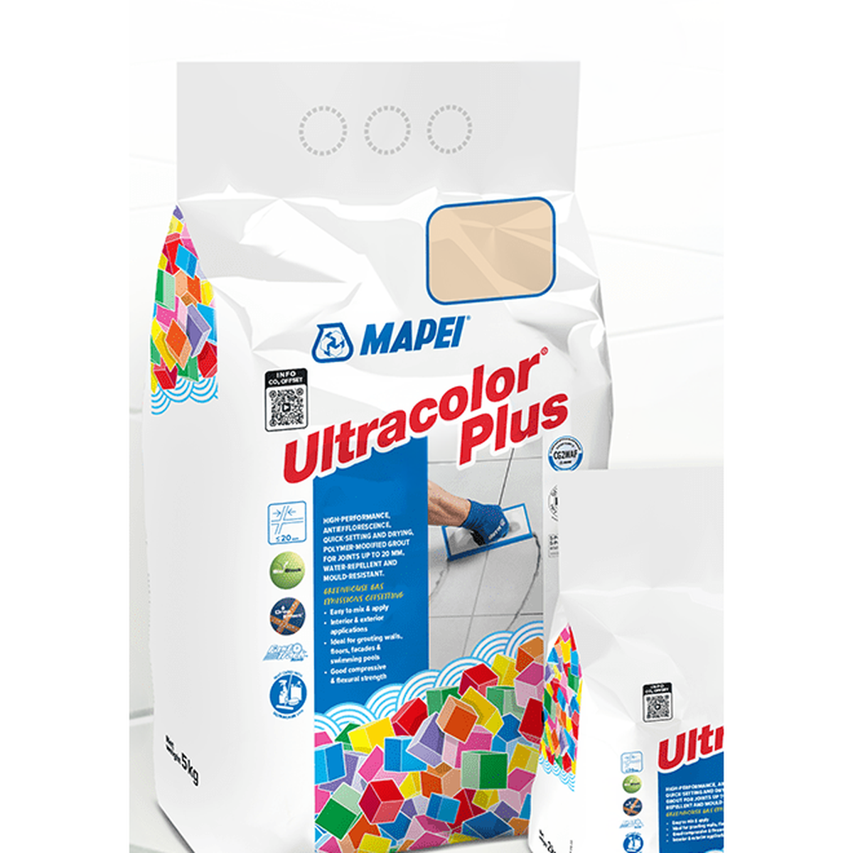 132 Beige 2000 - Mapei Ultracolor Plus Grout 5kg